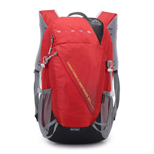 กระเป๋าเป้เดินป่ากลางแจ้งสีแดงขนาด 22 ลิตร กันน้ำได้ - Product Image 1