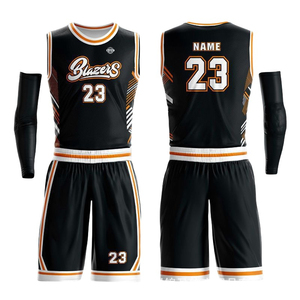 Ensemble de maillots de basket-ball personnalisables, tenue d'équipe, vêtements de sport respirants - Product Image 3