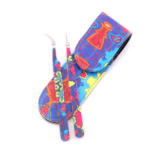 แหนบต่อขนตาปลอมแหนบปลายแหลมสำหรับขนตาปลอม2ชิ้น - Product Image 3