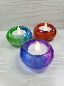 Unique Resin <b>Candle</b> <b>Holder</b> Premium Handmade Craft For Contemporary Decoration And Elegant Room Display - Product Image 2