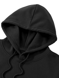 Sweat-shirt à capuche imprimé unisexe classique en coton épais pour un confort quotidien et un style tendance - Product Image 4