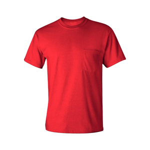 เสื้อยืดผู้ชายปี 2025 ผลิตในปากีสถาน เสื้อยืดผ้าฝ้ายฤดูร้อนสำหรับผู้ชาย สีส้มล้วน เรียบง่าย คอกลม ยืดหยุ่นได้ - Product Image 2