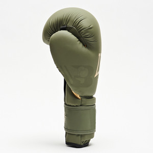 Nouveaux gants de boxe unisexes en cuir de haute qualité, style lacé, avec logo personnalisé OEM ODM, fabriqués en usine, anti-humidité, pour arts martiaux. - Product Image 4