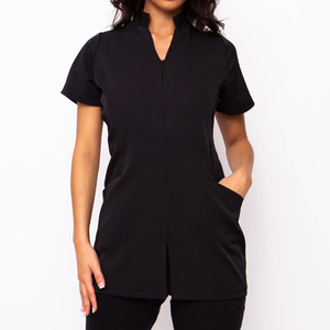Uniforme de travail de haute qualité respirant en polyester, coton et élasthanne pour salon de beauté, spa, hôtel, unisexe - Product Image 1