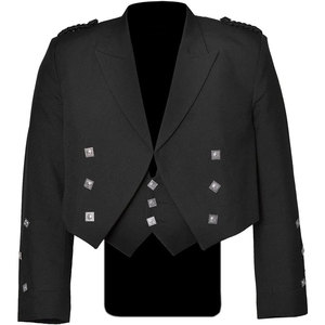 Chaqueta Kilt Prince Charlie con Chaleco - Traje Escocés Formal para Hombre para Bodas, Fiestas y Eventos Highland - Product Image 1
