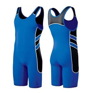 Combinaisons de lutte sur mesure OEM en gros à bas prix, design personnalisé, nouvelles combinaisons de lutte stylées, combinaisons de musculation - Product Image 1