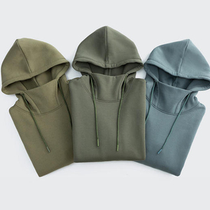 Sweat à capuche pour homme en tissu épais uni, prix bas, nouveau design, impression par sublimation numérique, sweats à capuche pour homme. - Product Image 3