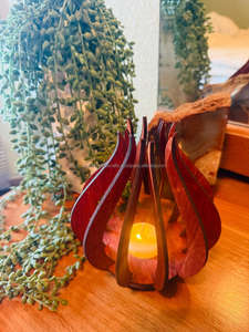 ที่ใส่ชาไม้ไผ่เป็นมิตรกับสิ่งแวดล้อมพรีเมี่ยมเหมาะสำหรับการตกแต่งภายในบ้านที่ยั่งยืนและการทำสมาธิทางจิตวิญญาณ - Product Image 5