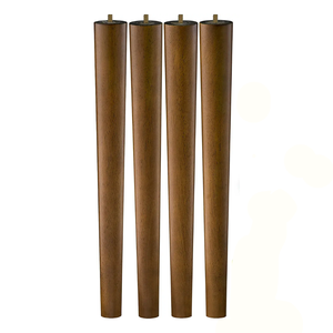 Solid Wood Minimalist Coffee <b>Table</b> <b>Legs</b> Design for Modern Furniture Clean Line <b>Table</b> Base for Living Room Durable and Stylish - Product Image 1