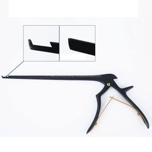 Black Kerrison Rongeur Orthopedic Surgical Bone Rongeur Spine <b>Neurosurgery</b> Stainless Steel Coated Manual Surgical Kit <b>Instrument</b> - Product Image 4
