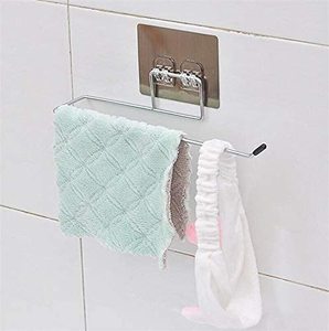 Tissue Towel Bar Paper Towel Holder Durable and Reliable Hanger for Bathroom Clothes Available At Lowest and Cheapest Price - Product Image 4