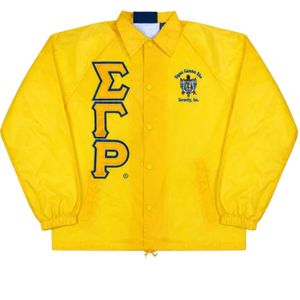 Sigma Gamma Rho Double Stitched Embroidered Windbreaker <b>Jacket</b> <b>Women</b> Custom Sorority Greek Letter Line <b>Jacket</b> <b>Lightweight</b> Casual - Product Image 2