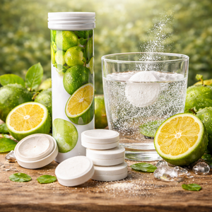 ยาเม็ดคาลาแมนซีเซลท์เซอร์ |   เม็ดวิตามินซีแบบฟู่ |   ผู้ผลิตสินค้าภายใต้แบรนด์ของผู้จ้าง (OEM) - Product Image 1