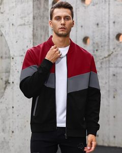 Premium <b>Men</b>’s Classic Bomber <b>Jacket</b> Custom Fashion Streetwear Windproof <b>Lightweight</b> Outerwear Manufacturer - Product Image 1