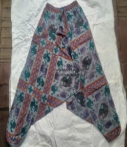 Pantalones Harem de Algodón Estampado Casual para Mujer, Transpirables, con Cierre de Cordón, Diseño Indio, Pijamas Cómodos de Verano - Product Image 6