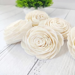 เครื่องกระจายกลิ่นดอกไม้โซโล่ธรรมชาติงานทำมือสำหรับน้ำหอมในบ้านกลิ่นหอมคุณภาพสูงดอกไม้ทำจากไม้โซลาธรรมชาติ - Product Image 6