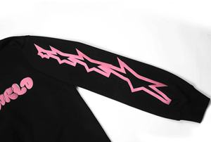 Chándal de gran tamaño con lavado ácido personalizado para hombre, chándal informal de estilo Vintage de peso pesado de algodón 100%, estampado de soplo transpirable - Product Image 5