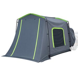 Tenda per SUV Grande per Tutte le Stagioni 3,2 x 2,4 m con Porta Ventilata e Finestre a Rete, Impermeabile PU3000mm per 5-9 Persone, Capacità 2 Persone - Product Image 1
