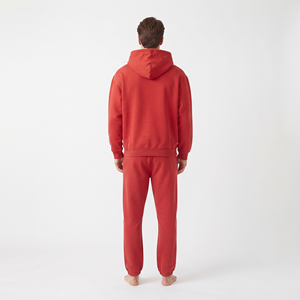 Ensemble de survêtement en coton surdimensionné pour homme, avec fermeture éclair, sweat à capuche et pantalon de jogging, design personnalisé, logo personnalisé, vente en gros - Product Image 2