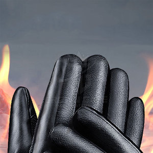 Comfortable Fit <b>Driving</b> <b>Gloves</b> For Men Soft Touch Fabric Leather Made <b>Driving</b> <b>Gloves</b> Suitable For Car And Motorcycle Riders - Product Image 4