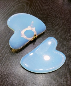 Professional Eco-Friendly Polished Natural Gemstone Gua Sha Facial <b>Massage</b> <b>Tools</b> - Product Image 2