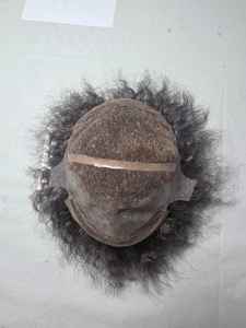 Perruque complète en cheveux humains bruts 100% naturels avec cheveux indiens bouclés Remy - Product Image 2