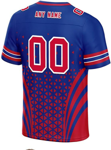Maillot de rugby personnalisé unisexe, impression par sublimation, tissu respirant, grande taille, vêtements d'équipe, sport, 100% coton, antibactérien, coupe ample - Product Image 3