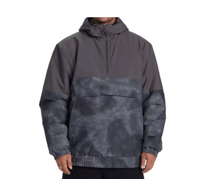 เสื้อแจ็คเก็ต Anorak แบบกลับด้านได้ ป้องกันลม สำหรับเล่นสโนว์บอร์ด ระบายอากาศได้ดี มีกระเป๋าซิปอุ่นมือ ขนาดใหญ่พิเศษ ป้องกันลมได้ 2 ด้าน - Product Image 1