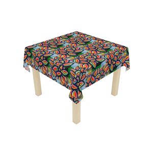 Último diseño personalizado bordado 100% puro algodón Lino boda fiesta manteles proveedor indio - Product Image 2