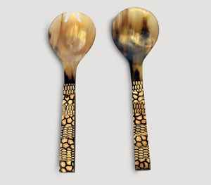 ช้อนทำมือจากเขาควายธรรมชาติ เป็นมิตรกับสิ่งแวดล้อม ขัดเงาอย่างดี ด้ามยาว สำหรับใช้ในบ้าน ครัว ร้านอาหาร ราคาขายส่ง - Product Image 2