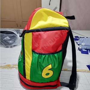 Sac à dos football équipe basket volley-ball football personnalisé sac de sport avec compartiment à chaussures impression par sublimation polyester - Product Image 6