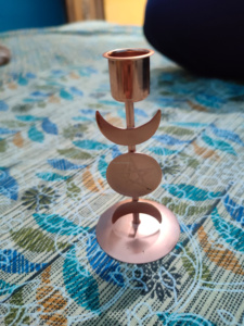 Portavelas de Cobre Hecho a Mano, Único, para Velas de Té, Decoración Navideña para el Hogar, Impresión en Grabado de 2 Colores, Actividades Religiosas - Product Image 6