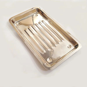 Plateau de rangement pour instruments dentaires et détartreurs, en acier inoxydable de qualité supérieure, autoclavable, pour usage chirurgical et médical, certifié CE ISO - Product Image 4