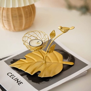 Bougeoirs votifs en fer thème nid pour la maison salon chambre garde-manger décoratif - Product Image 6