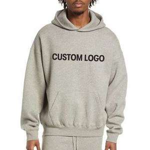 Sudadera con Capucha para Hombre, con Bolsillo, de Algodón y Felpa, con Bolsillo Canguro, Suave, Transpirable, Informal - Product Image 2