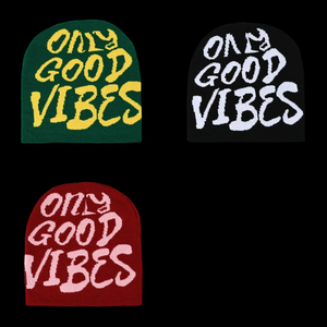 Oferta Caliente: Gorro de Punto Jacquard de Invierno Cómodo para Todos los Tamaños con Patrón de Letras Impresas Digitalmente y Teñido Liso, Ideal para Viajes, 100% Común - Product Image 5