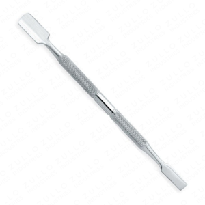 Premium Double Sided Stainless Steel Cuticle Pusher Straight Edge Trimmer Precision Nail <b>Cleaning</b> <b>Tool</b> for Manicure Pedicure - Product Image 2