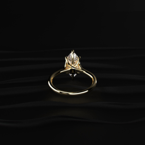 Anillo de diamante solitario marquesa cultivado en laboratorio, certificado IGI, de color D a F, 2.00 ct, en oro, plata, amarillo, blanco, rosa, con brillo radiante y atemporal. - Product Image 5