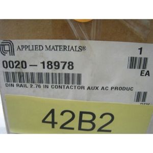 2 nuevas rieles DIN AMAT 0020-18978 de 2.76 pulgadas para contratistas - Equipo y piezas de semiconductores de confianza de Trusted Global Legacy - Product Image 5