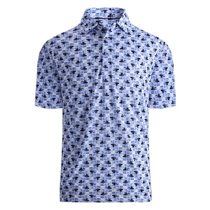 Polo de performance en polyester 100 % à manches courtes avec impression par sublimation intégrale et logo personnalisé de haute qualité - Product Image 5