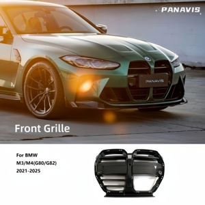 PANAVIS Version ACC - Garnitures de calandre avant en fibre de carbone sèche pour BMW M3 G80 G81 M4 G82 G83 2021-2025 - Product Image 1