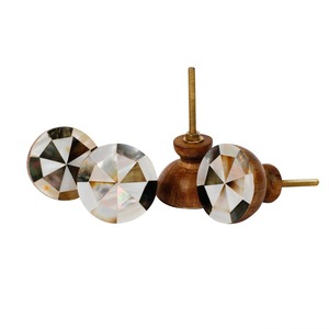 ลูกบิดลิ้นชักทองเหลืองขัดเงาแบบหรูหรา สไตล์มินิมอลทันสมัยสำหรับตู้ - Product Image 3