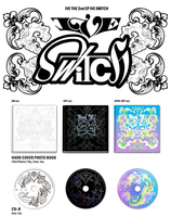 IVE - 2ème EP [IVE SWITCH] CD Musique Pop Coréenne pour Enfants en Papier et Plastique KR