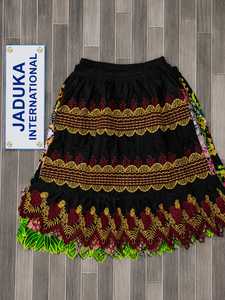 2026 <b>High</b> Quality Cotton Women's Hawaiian Prints Skirts New Style Hawaiian Wear Embroidered Casual Skirts Corduroy Embroidered - Product Image 2