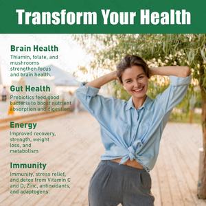 Gummies supergreen Label pribadi dengan bayam, brokoli, <span class=keywords><strong>Moringa</strong></span>, bit, seledri, teh hijau untuk dukungan kekebalan - Product Image 5