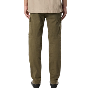 Pantalon cargo homme OEM, coupe régulière fuselée, en coton biologique extensible, sergé déchiré, effet vieilli, streetwear personnalisé, pantalon cargo utilitaire - Product Image 2