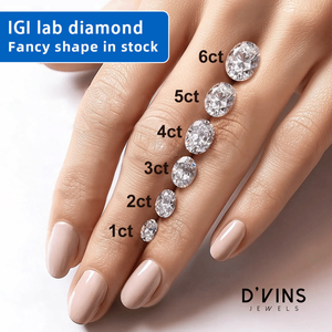 D'vins Jewels Vente en gros de diamants en vrac de forme ovale 2,07 ct Couleur D VVS2 Coupe excellente Diamant cultivé en laboratoire rempli Surat - Product Image 4