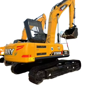 รถขุด Sany 335H มือสอง เครื่องจักรก่อสร้าง รถขุดไฮดรอลิกแบบตีนตะขาบ ชั่วโมงการทำงานต่ำ คุณภาพสูง ขาย - Product Image 1