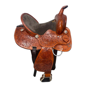 Silla de Montar Inglesa de Alta Calidad BS International, Modelo NA75, Armazón de Madera, Cuero Genuino de Búfalo, Herrajes, Se Acepta Logotipo Personalizado - Product Image 6