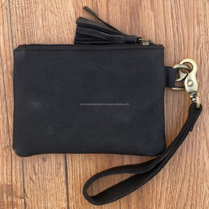 Hair on Cowhide Laser Engraving Tassel Zipper Pouch Genuine Leather <b>Long</b> Purse Women's Organizer Wallet Western Luxury Hand <b>Bags</b> - Product Image 5